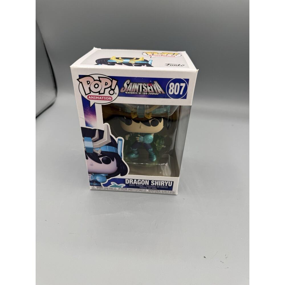 Funko Pop Animation Saint Seiya Dragon Shiryu #807 Vinyl Figure